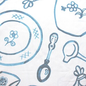 Chine bleue IKEA Pirjo Tissu de coton image 8