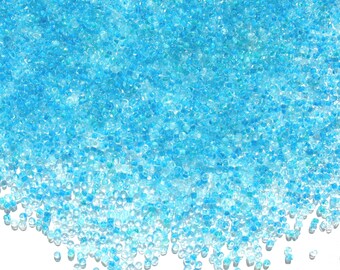 Bahama Blue - Crafts 10/0 Translucent Glass Seed Beads