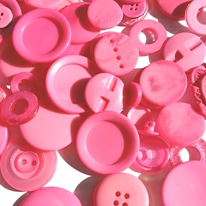 Raspberry Pink - Forever in Time Button Selection