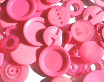 Raspberry Pink - Forever in Time Button Selection