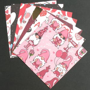 Be Mine - Paquete de papel de diseño para manualidades de 6 x 6
