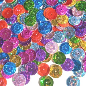 Celebrate - Craft Medley 10mm Aurora Borealis Metallic Cup Sequins