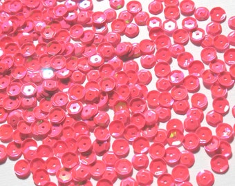 Hot Pink - Craft Medley 6mm Aurora Borealis Cup Sequins