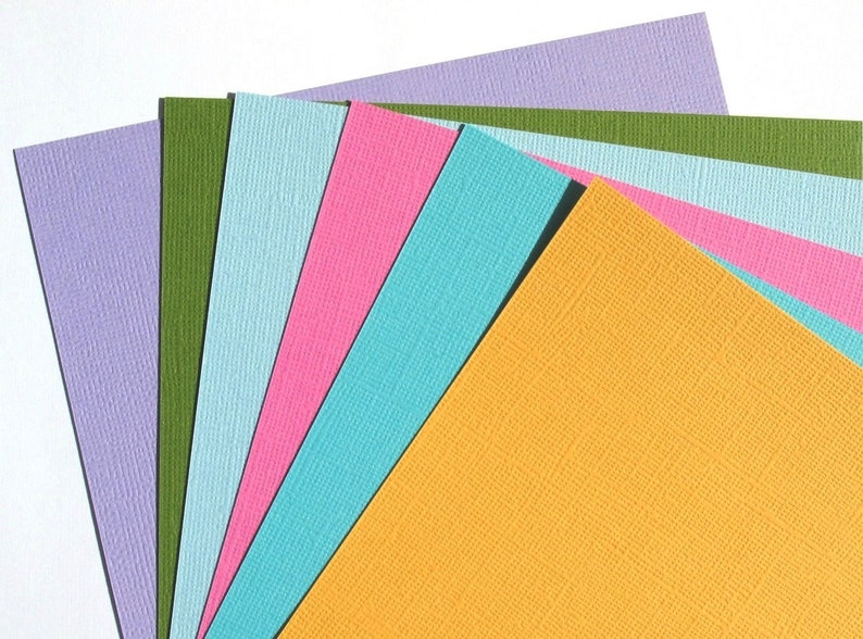 Pastel Textura Linen Textured Cardstock