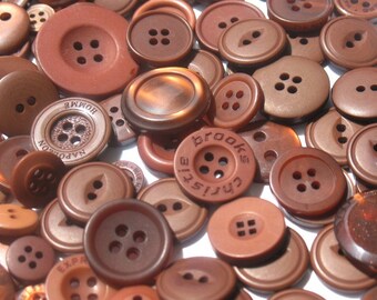 Chocolate Brown - Forever in Time Button Selection