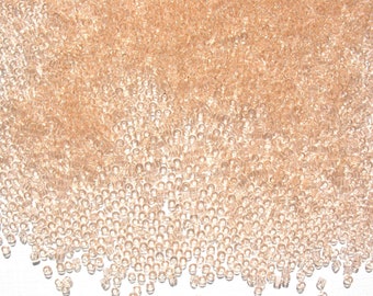 Rose Champagne - Crafts 11/0 Translucent Glass Seed Beads