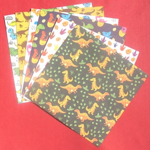 Prehistorisch - 6 x 6 Forever In Time designerpapierpakket