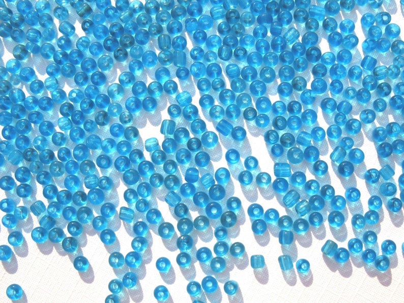 Pacific Blue Crafts 9/0 Translucent Glass Seed Beads image 9