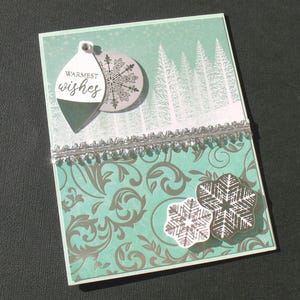 Let It Snow - Tarjeta de felicitación navideña