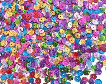 Celebrate - Craft Medley 5mm Aurora Borealis Metallic Cup Sequins