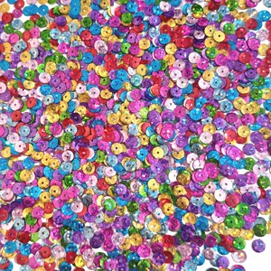 Celebrate Craft Medley 5mm Aurora Borealis Metallic Cup Sequins image 2