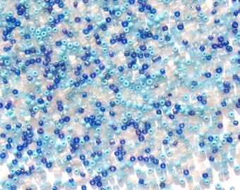 Hydrangea - Forever In Time Glass Bugle & Seed Bead Mix