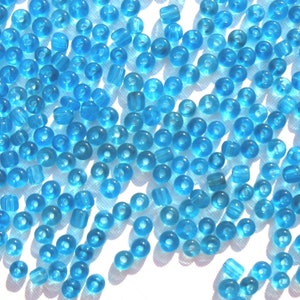 Pacific Blue Crafts 9/0 Translucent Glass Seed Beads image 5