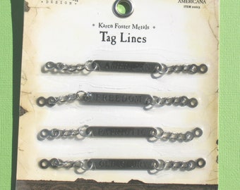 Americana - Tag Lines by Karen Foster Metals