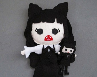 baby albino vampire plushie