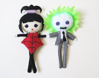 beetlejuice plush doll