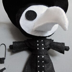 Plague Doctor Plush Doll image 2