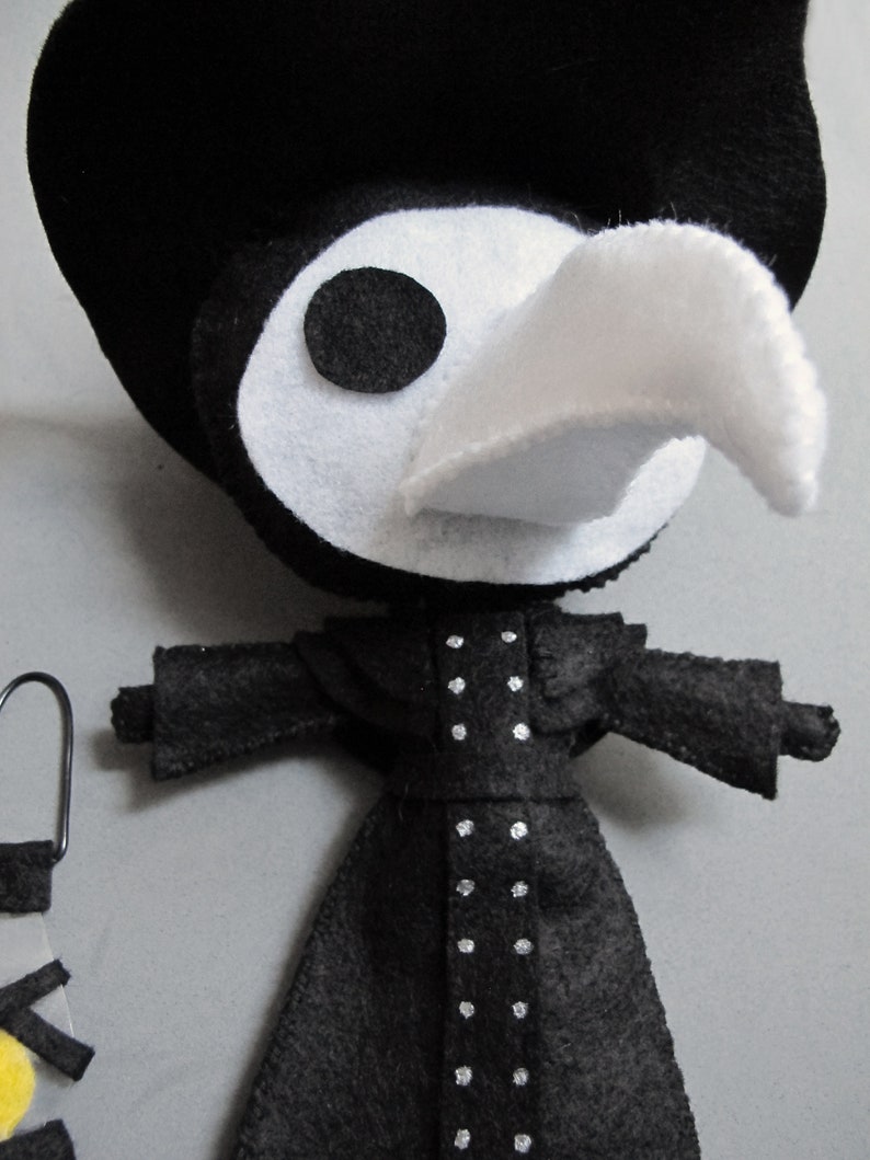 Plague Doctor Plush Doll image 2