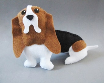 Basset Hound Plush Dog