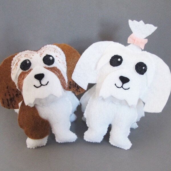 Dog Stuffed Animal Havanese Etsy