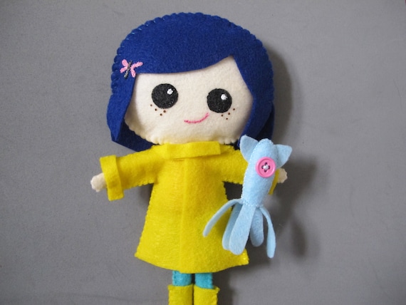 coraline plush doll