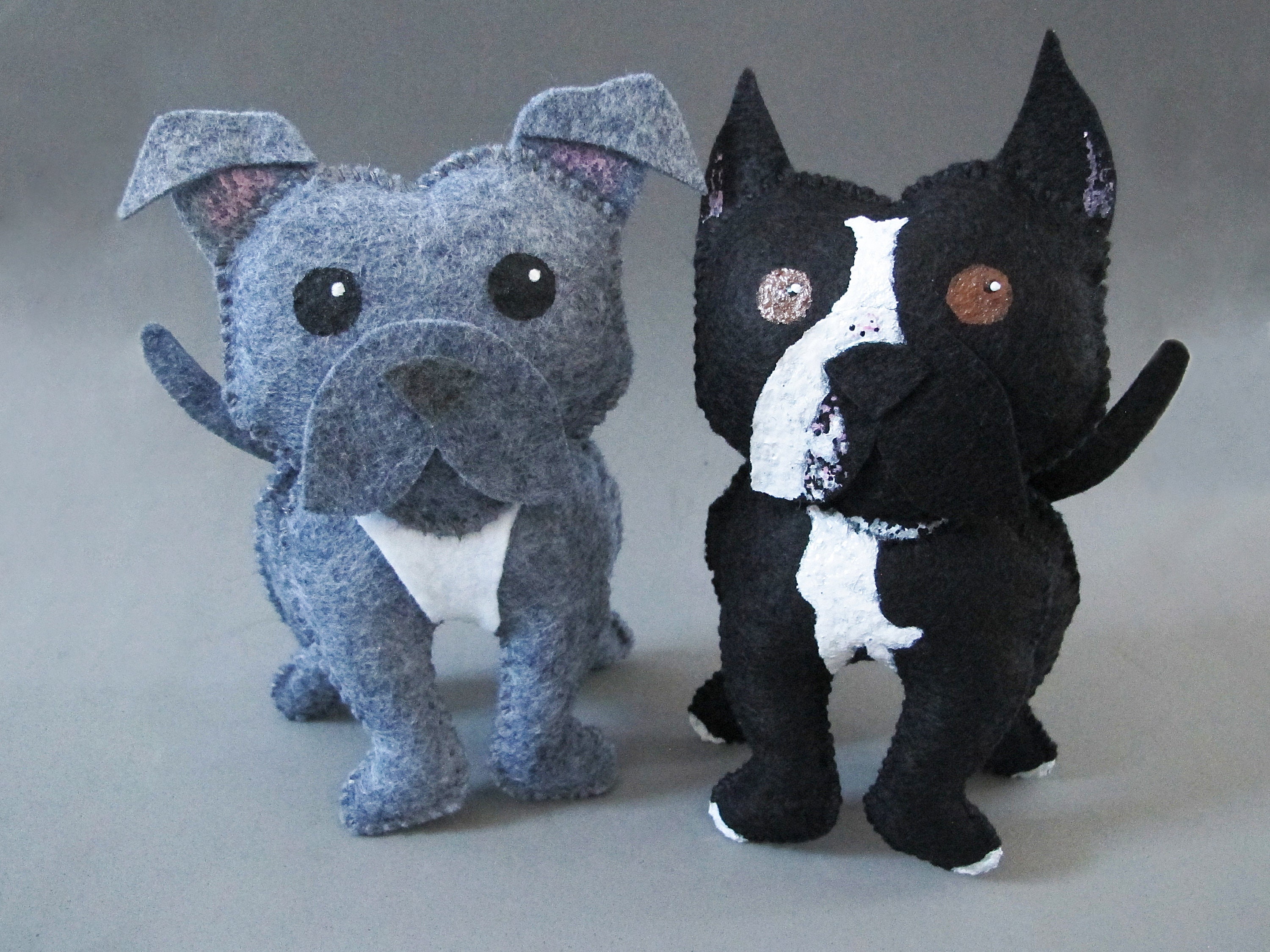 Black Pitbull Plush Etsy Canada
