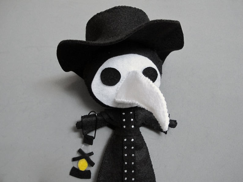 Plague Doctor Plush Doll image 1