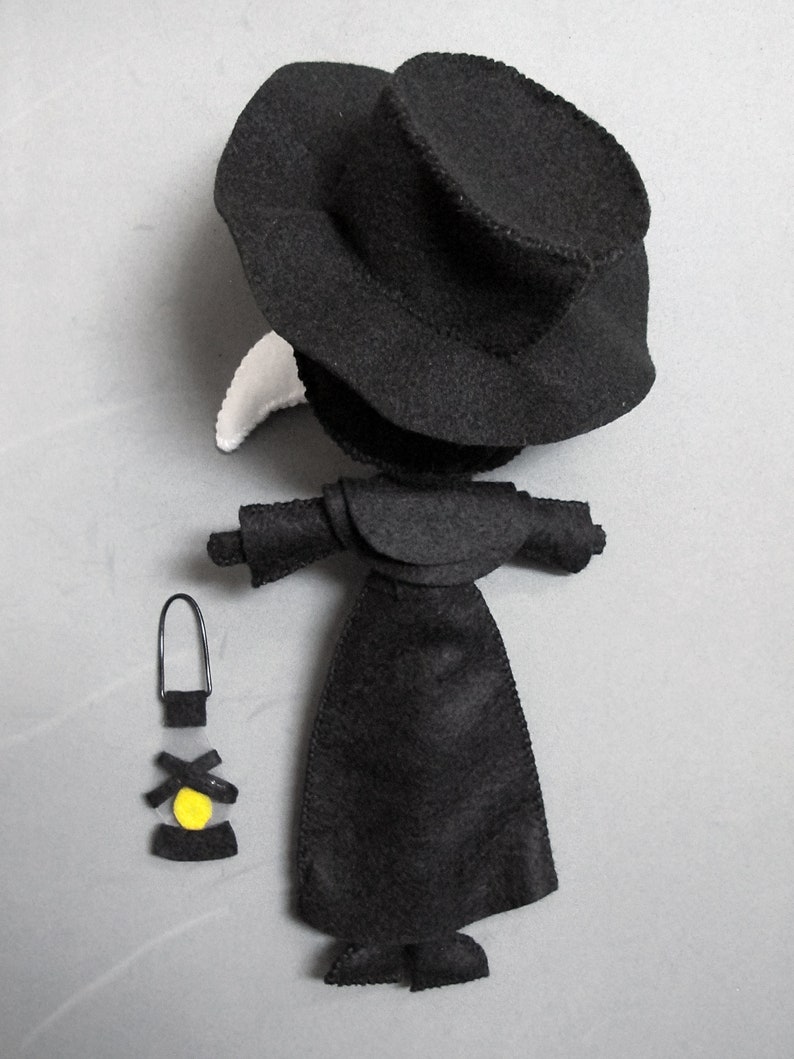 Plague Doctor Plush Doll image 5