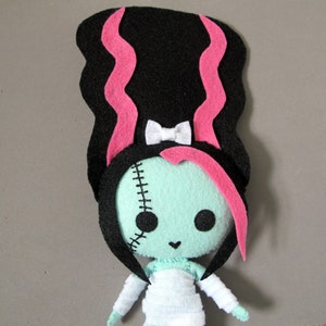 80s Bride of Frankenstein Plush Doll