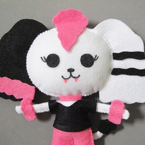 80s Punk Poodle Plush Doll