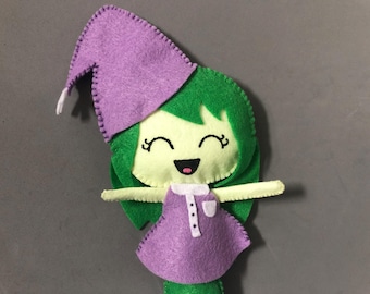 Muñeco de peluche que brilla en la oscuridad Glo Worm