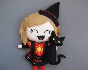 Dani Halloween Witch Plush Doll