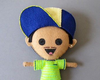 Fresh Prince of Bel Air Will Smith Plush Doll