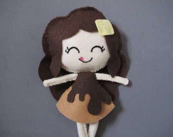 Pancake Plush Doll