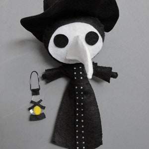 Plague Doctor Plush Doll image 4