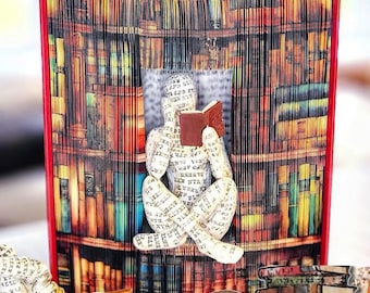 Book Buddy 1, Fore-Edge Photo Strip Book Pattern  (PDF Download)