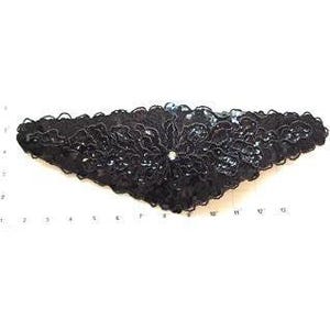 Black Velvet Pearl Belt - Etsy display picture 1