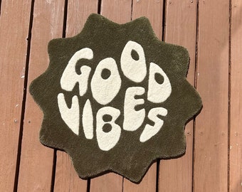 Alfombra capitoné Good Vibes