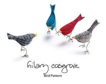PDF Fabric Bird Pattern