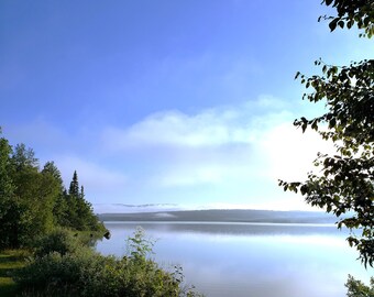 Morning in Pittsburg, New Hampsire