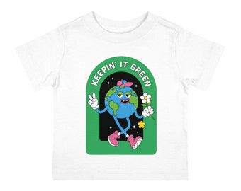 Infant Cotton Jersey Tee KEEPING IT GREEN