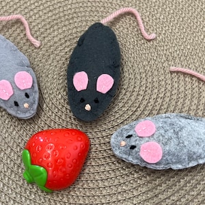 Catnip Mice Cat Toy