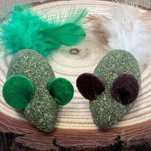 Catnip Mice Cat Toy 2 Pack