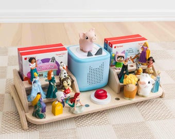 TonieBox 2 Storage Display | Magnetic Design for Tonies, Tonieplay Controller, and Tonieplay Games