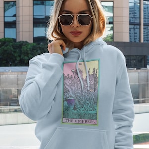 The Empress Tarot Unisex Hoodie Witchy Gift Sweatshirt UNISEX FIT