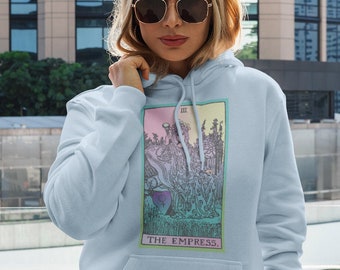 The Empress Tarot Unisex Hoodie Witchy Gift Sweatshirt UNISEX FIT