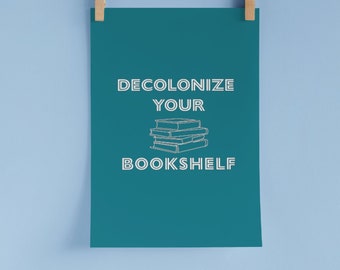 Decolonize Your Bookshelf Digital PNG Download
