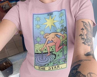 The Star Witchy Tarot Shirt Witchy Clothing Celestial UNISEX FIT