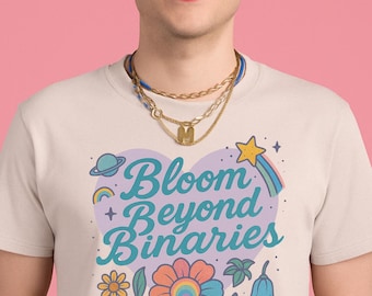 Non Binary Pride Shirt | Queer Unisex T-Shirt | Non Binary Clothing, Short-Sleeve Unisex T-Shirt