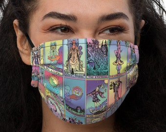 Tarot Face Mask Witchy Gifts Mystical Accessory